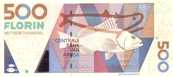 Аруба: 500 флоринов 2003 г. (аверс)
